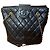 Chanel Borsa a Secchiello in Pelle Nera Trapuntata Nero