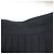Short de satén plisado Lanvin Collection Negro - vista 10