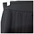 Short de satén plisado Lanvin Collection Negro - vista 3
