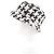 Timeless Cappello in lana Chanel Nero Bianco - vista 2