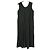 Autre Marque AEWEN MATOPH Baumwoll-Polyester-Kleid mit U-Ausschnitt Schwarz