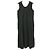 Autre Marque AEWEN MATOPH Baumwoll-Polyester-Kleid mit U-Ausschnitt Schwarz - Ansicht 2