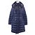 Cappotto in piumino Moncler HERMINE Blu Blu navy