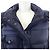 Cappotto in piumino Moncler HERMINE Blu Blu navy - vista 5