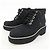 Timeless Stivaletti CHANEL LACE UP Grogram Nero - vista 3