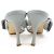 Sandali Manolo Blahnik Marrone - vista 5