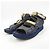 Timeless Sandali Chanel G37231Y55209 Blu Blu navy - vista 3