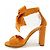 Décolleté Manolo Blahnik Arancione - vista 2