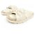 Sandali Christian Dior in agnello trapuntato Cannage Beige - vista 3