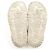 Sandali Christian Dior in agnello trapuntato Cannage Beige - vista 4