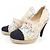 Timeless Décolleté Chanel G29964Y15446 Bianco - vista 3