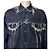 Autre Marque Bianca Saunders Lexxus 23 Distressed Denim Jacke Blau - Ansicht 6