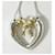 Tiffany & Co. Collana Heart Bow in oro 18 ct e argento sterling Silver hardware Gold hardware  - vista 3