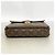 Borsa Tote Louis Vuitton Monogram Reverse Pochette Metis MM Marrone - vista 3
