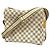 Borsa a tracolla Louis Vuitton Damier Azur Naviglio Bianco