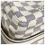 Borsa a tracolla Louis Vuitton Damier Azur Naviglio Bianco - vista 7