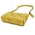 Borsa a tracolla Bottega Veneta Intrecciato Cassette in giallo - vista 2