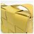 Borsa a tracolla Bottega Veneta Intrecciato Cassette in giallo - vista 8