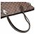 Borsa Tote Louis Vuitton Damier Neverfull MM Marrone - vista 11