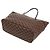 Borsa Tote Louis Vuitton Damier Neverfull MM Marrone - vista 2