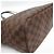 Borsa Tote Louis Vuitton Damier Neverfull MM Marrone - vista 4