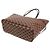 Borsa Tote Louis Vuitton Damier Neverfull MM Marrone - vista 2