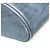 Borsa tote a tracolla in denim e pelle blu navy Prada 1BG244 - vista 4