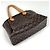 Borsa 2-Way Louis Vuitton Rivoli MM in Monogram Brown Marrone - vista 2