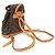 Zaino Louis Vuitton Monogram Mini Monsuri M51137 da donna Marrone - vista 2