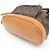 Zaino Louis Vuitton Monogram Mini Monsuri M51137 da donna Marrone - vista 5