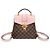 Zaino Louis Vuitton Damier Clapton Marrone Rosa
