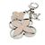 Portachiavi Louis Vuitton Epi Bag Charm Limmy M67935 Argento Beige - vista 2
