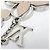 Portachiavi Louis Vuitton Epi Bag Charm Limmy M67935 Argento Beige - vista 3