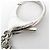 Portachiavi Louis Vuitton Epi Bag Charm Limmy M67935 Argento Beige - vista 6