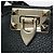 Piccola borsa Valentino Garavani Lock Studs Nero - vista 9