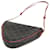 Céline Borsa a Spalla Celine Triomphe Triangle Marrone Nero  - vista 2