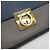 Borsa a mano in pelle Gancini da donna Salvatore Ferragamo blu e grigia Marrone - vista 8