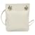 Hermès Bolso de hombro mini Aline Hermes Blanco roto Cuero Piel de cordero