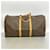 Borsa Louis Vuitton Boston Monogram Keepall 60 Marrone - vista 11