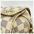 Borsa a tracolla Louis Vuitton Damier Azur Naviglio Bianco - vista 7