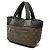 Tote Coco Cocoon em nylon acolchoado Chanel marrom Small Caqui - vista 2