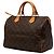 Louis Vuitton Marrone Monogram Speedy 30 - vista 2
