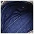 Chanel Blue CC Tweed Print Nylon Single Flap Blu navy - vista 3