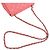 Chanel Mini Square Classic Lambskin Single Flap Rosa - vista 8