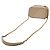Borsa a tracolla Chanel Gold Mini Quilted Lambskin Coco Boy D'oro - vista 2