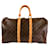 Louis Vuitton Marrone Monogram Keepall 45