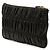 Gaufre Clutch con polsino in nappa gofrata nera Prada Nero - vista 2