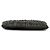 Gaufre Clutch con polsino in nappa gofrata nera Prada Nero - vista 3