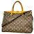 Borsa Louis Vuitton Monogram Pallas D'oro Crudo
