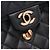 Chanel Matelassé Double Flap Schultertasche Schwarz - Ansicht 6